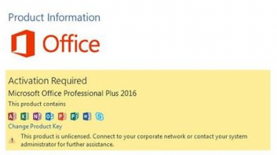 Office 2016 professional plus activation key